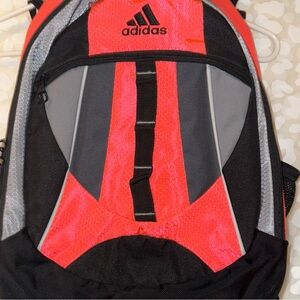 Adidas Hickory Laptop Nylon Backpack Coral Black
